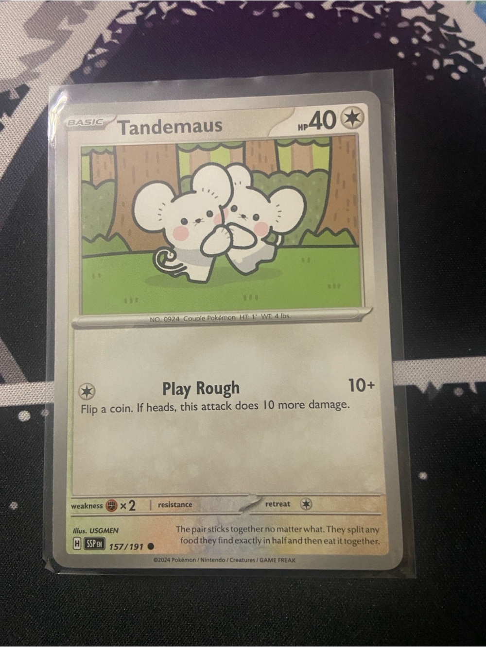 Tandemaus (Card Number 157/191) Surging Sparks